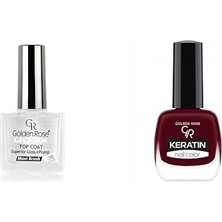 Defne Store Gel Look Top Coat & Oje Seti