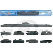 Ölmez Oto Yedek Parça Silecek Süpürgesi Hybrıd Tip Multı-Fıt 8 Adaptörlü 19 Inch 480 mm