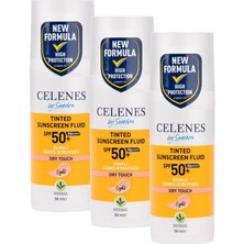Defne Store By Sweden Herbal Renkli Güneş Koruyucu Dry Light 50 Spf (3 Paketi)