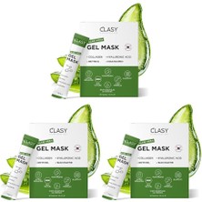 Defne Store Care Aloe Jel Maske - Kolajen ve Retinol ile Nemlendirici Yüz Maskesi - Güneş Yanığına Karşı Ferahlatıcı Bakım - Seyahat Boyu (3 Paketi)