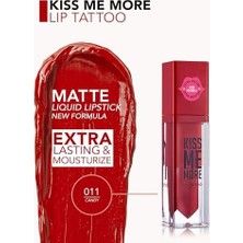 Defne Store Kiss Me More Yüksek Pigmentli & Mat Bitişli Nemlendirici Likit Ruj 011 Candy