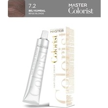 Defne Store Professional Tüp Saç Boyası Boya 60 ml 7.2 Bej Kumral