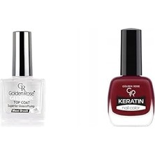 Defne Store Gel Look Top Coat & Oje Seti