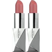 Defne Store Alix Avien Uzun Süre Kalıcı Nemlendirici Pürüzsüz Etkili Yarı Mat Ruj Satin Lipstick 808 Rusty Rose (2 Paketi)