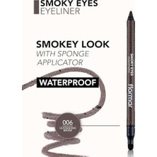 Defne Store Smoky Eyes Doğal Gölge Veren Sünger Aplikatörlü Suya Dayanıklı Kajal Göz Kalemi No. 006 - Oustanding Bronz - 8690604547296