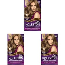 Defne Store Kit 7-0 Kumral Saç Boyası (3 Paketi)