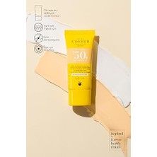 Defne Store Cosmed Tüm Cilt Tipleri Için Renkli Suya Dayanıklı SPF50+ Güneş Kremi - Skinvisible cc SPF50+ - 30 ml (2 Paketi)