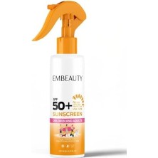Defne Store Çocuk ve Yetişkinler Için Güneş Koruyucu Krem SPF50+ 200 ml (2 Paketi)