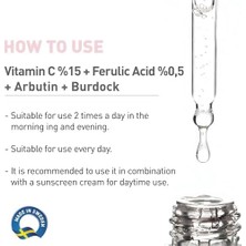 Defne Store The Nordea Vıtamın C 15% + Ferulıc Acıd 0,5% + Burdock Serum