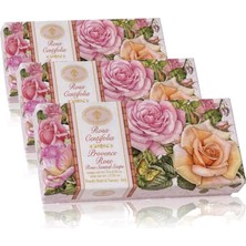 Defne Store Saponificio Artigianale Fiorentino Sabun 3X125 gr - Rose (3 Paketi)