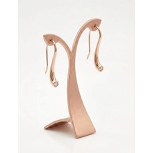 Attaleia Shop Xuping Roze Gold Kaplama Zirkon Taşlı Küpe