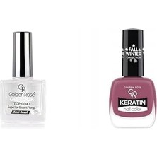 Defne Store Gel Look Top Coat & Oje Seti
