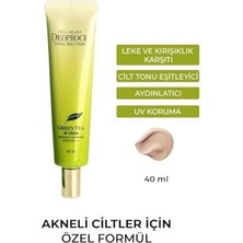 Defne Store Deoproce Yeşil Çay Özlü Nemlendirici Tonlayıcı Leke Kırışıklık Karşıtı Bb Krem SPF50+ Pa+++ 40 Mililitre