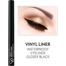 Defne Store Liner Waterproof Eyeliner - Suya Dayanıklı Parlak Siyah Eyeliner