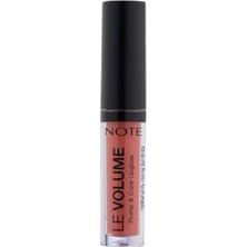 Defne Store Cosmetics Le Volume Plump & Care Lipgloss 01 Happy Morning Dudak Parlatıcısı, Pembe