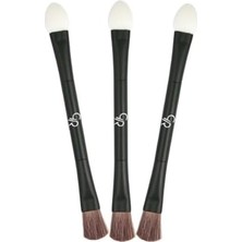 Defne Store Doubleended Eyeshadow Brush - Far Fırçası ve Soft Shimmer Mono Eyeshadow