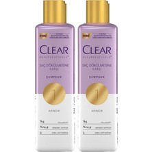 Defne Store Clear Scalpceuticals Saç Bakım Şampuanı Saç Dökülmesine Karşı 300 ml (2 Paketi)