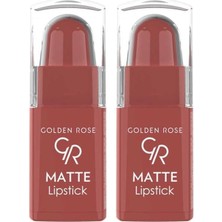 Defne Store Lipstick (Mini) No:27 - Ruj 2li Paket