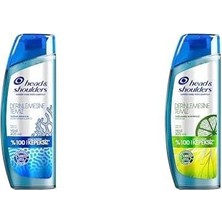 Defne Store & Shoulders Seti | Derinlemesine Temizlik Şampuan Yoğun Ferahlık Deniz Mineralleri 300 ml X1 + Derinlemesine Temizlik Şampuan Yağlanma Kontrolü Limon 300 ml X1
