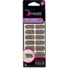 Defne Store Leopar Desenli Yapıştırma Oje (20'li)