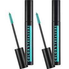 Defne Store Treasure Mascara Turkuaz (2 Paketi)