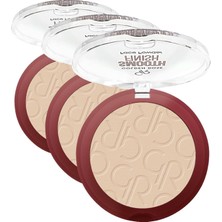 Defne Store Smooth Finish Face Powder No: 206 - Pürüzsüz Bitişli Pudra (3 Paketi)