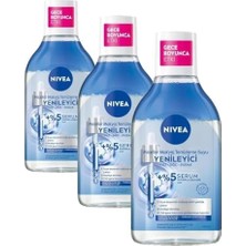 Defne Store Micellar Yenileyici Makyaj Temizleme Suyu 400 Ml,suya Dayanıklı Makyajı Çıkarır,ovalaa Gerektirmez, Serum Içerikli,pantenol (3 Paketi)