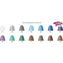 Defne Store Eyeshadow Crayon Kalem Far Waterproof No: 08