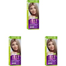 Defne Store Procsın Mix Color Kıt Parlak ve Canlı 8.0 Açık Kumral Kalıcı Saç Boyası (3 Paketi)