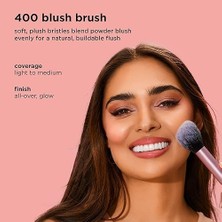 Defne Store Techniques Ultra Peluş Allık Makyaj Fırçası, Gevşek, Krem Veya Sıkıştırılmış Allık Için, Rosy Glow Yanaklar, Kabarık Pudra Fırçası, Alüminyum Halkalar, Sentetik Kıllar, Vegan ve Zulüm Içermez, 1