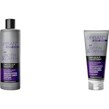 Defne Store Expert Biotin & Kafein Dökülme Karşıtı Saç Bakım Şampuanı 350 Ml- Veganxurban Care Expert Biotin & Kafein Dökülme Karşıtı Saç Bakım Kremi 200ML- Vegan