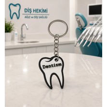 Mutes 3D Diş Anahtarlık 10 Lu PAKET-519
