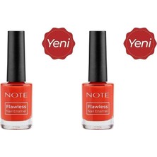 Defne Store Nail Flawless Oje 97 Orange -Turuncu (2 Paketi)