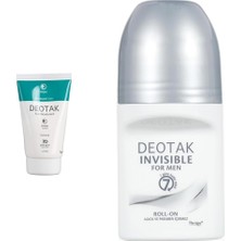 Defne Store Deotak Fresh Krem Deodorant 35 ml 1 Paket(1 x 35 Ml) x Erkekler Için Invisible Roll-On Deodorant (35 Ml)