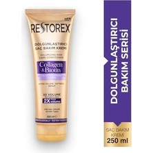 Defne Store Dolgunlaştırıcı Saç Bakım Kremi Collagen & Biotin 250 ml