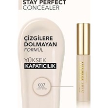 Defne Store Perfect Yüksek Pigmentli & Yarı Mat Bitişli Likit Kapatıcı 007 Lıght Beıge