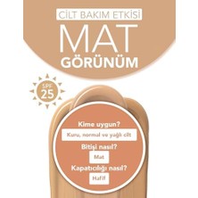 Defne Store Mattifying Bb Yağlı ve Karma Ciltler Için Nemlendirici Etkili Spf 25 Mat Bitişli Bb Krem No. 002 - Fair/light - 8690604535170