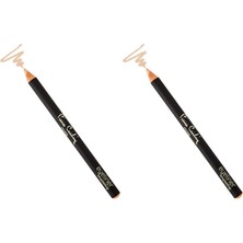 Defne Store Eyeliner Longlasting Uzun Süre Kalıcı Göz Kalemi (Pembe) 2li Paket