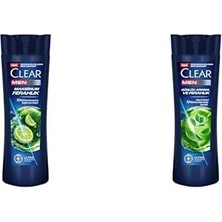 Defne Store Kepeğe Karşı Etkili Şampuan Maksimum Ferahlık 350 ml ve Clear Men Kepeğe Karşı Etkili Şampuan Günlük Arınma ve Ferahlık 350 ml