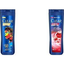 Defne Store Kepeğe Karşı Etkili Şampuan Legend By Cr7 Cristiano Ronaldo 350 Ml(2) Clear Men Kepeğe Karşı Etkili Şampuan Hızlı Stil 2'si 1 Arada Kolay Şekil Alan Saçlar 350 ml Mavi(1)