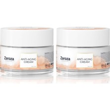 Defne Store Zaroza Kırışıklık Karşıtı & Yoğun Nem Kolajen & Hyaluronic Asit Krem 50 ml (2 Paketi)