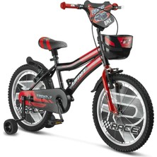Ümit 1602 Trend-Y-Bmx-Sepet-V-Erkek Çocuk Bisikleti 16 Jant Siyah Kırmızı
