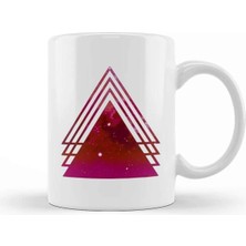 Dekado Galaxy Triangles Kupa Bardak Porselen