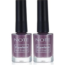 Defne Store Nail Flawless Oje 85 Pure, Mor (2 Paketi)