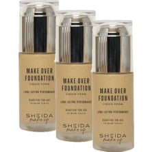 Defne Store Sıvı Fondöten 40 ml No:60 (3 Paketi)