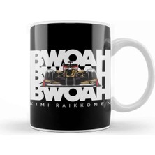 Dekado Kimi Raikkonen Bwoah Kupa Bardak Porselen