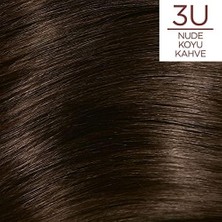 Defne Store Excellence Creme Nude Renkler Saç Boyası - 3u Nude Koyu Kahve