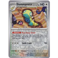 Dudunsparce [reverse Holo] 129/162 - Temporal Forces - Pokemon Kartı (Mint)