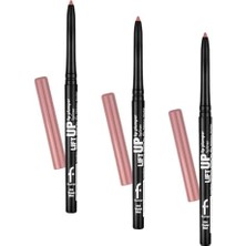 Defne Store Lift Up Lip Plumper Lipliner Dolgunlaştırıcı Etkili & Uzun Süre Kalıcı Dudak Kalemi (3 Paketi)