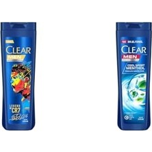 Defne Store Kepeğe Karşı Etkili Şampuan Legend By Cr7 Cristiano Ronaldo 350 Ml(2) Clear Men Kepeğe Karşı Etkili Şampuan Sport Menthol Ferahlatıcı Mentol Etkisi 350 Ml(1)